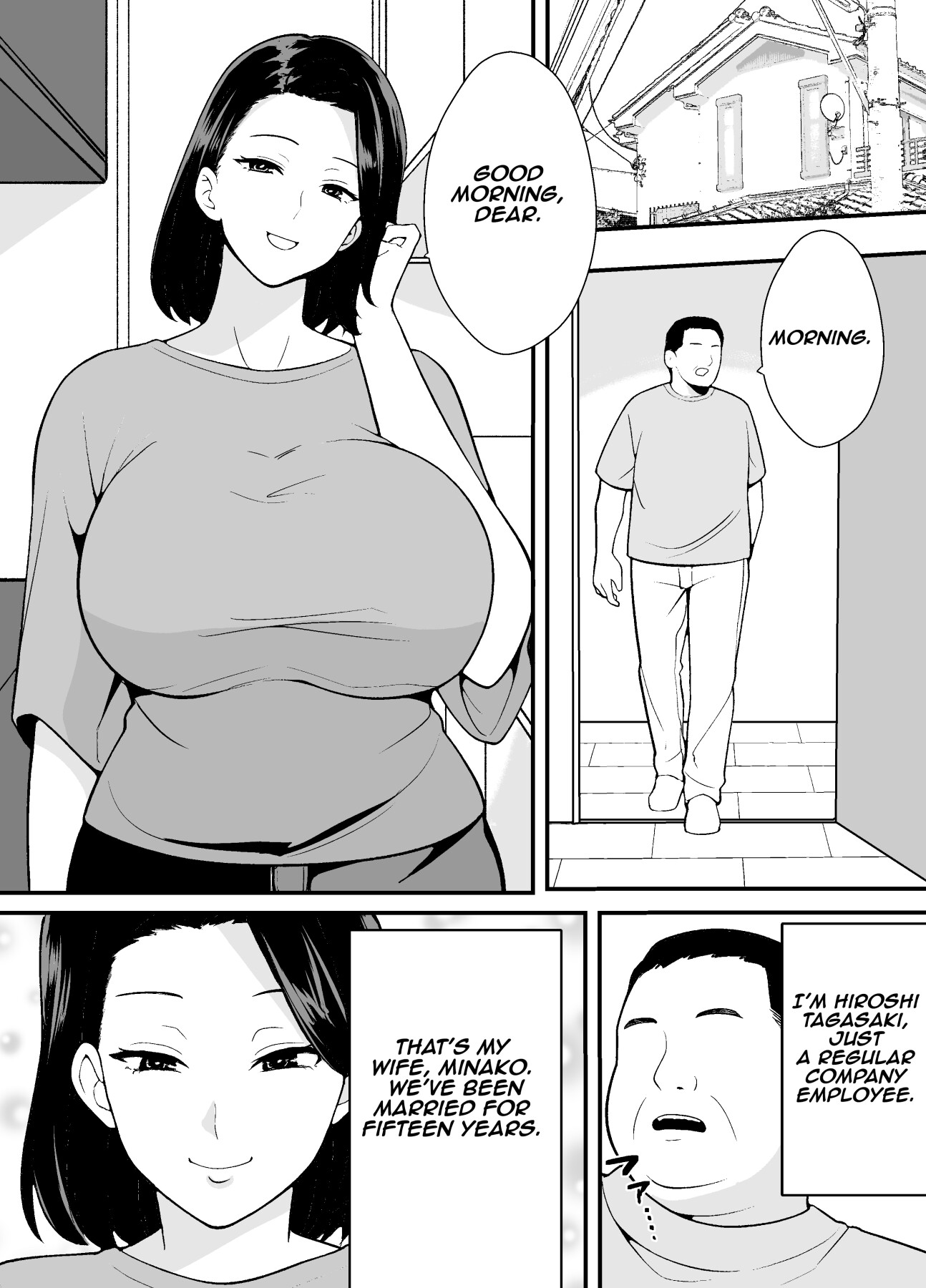 Hentai Manga Comic-Adulterous Wife Minako's Secret Account Record-Read-2